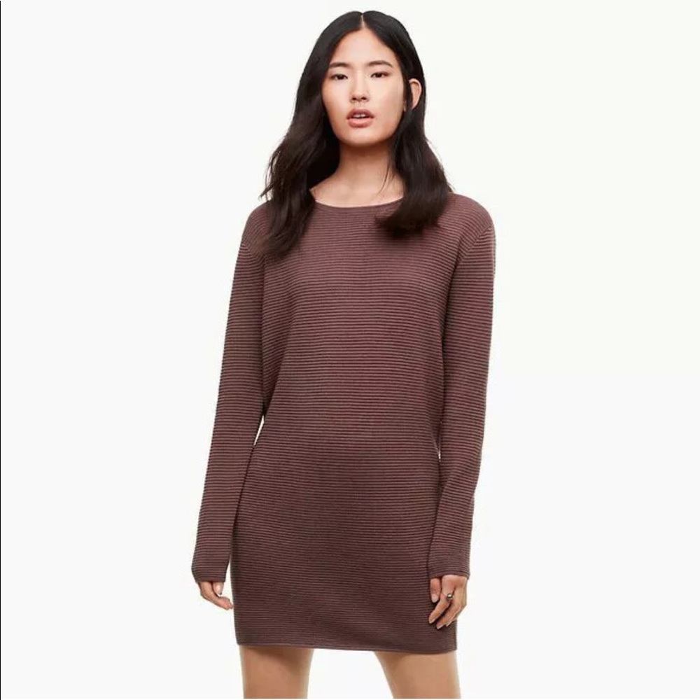Aritzia Wilfred Campanule Sweater Dress M Caban